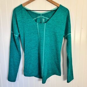 Title Nine Women’s Teal Green Athleisure Long Sleeve Size XS